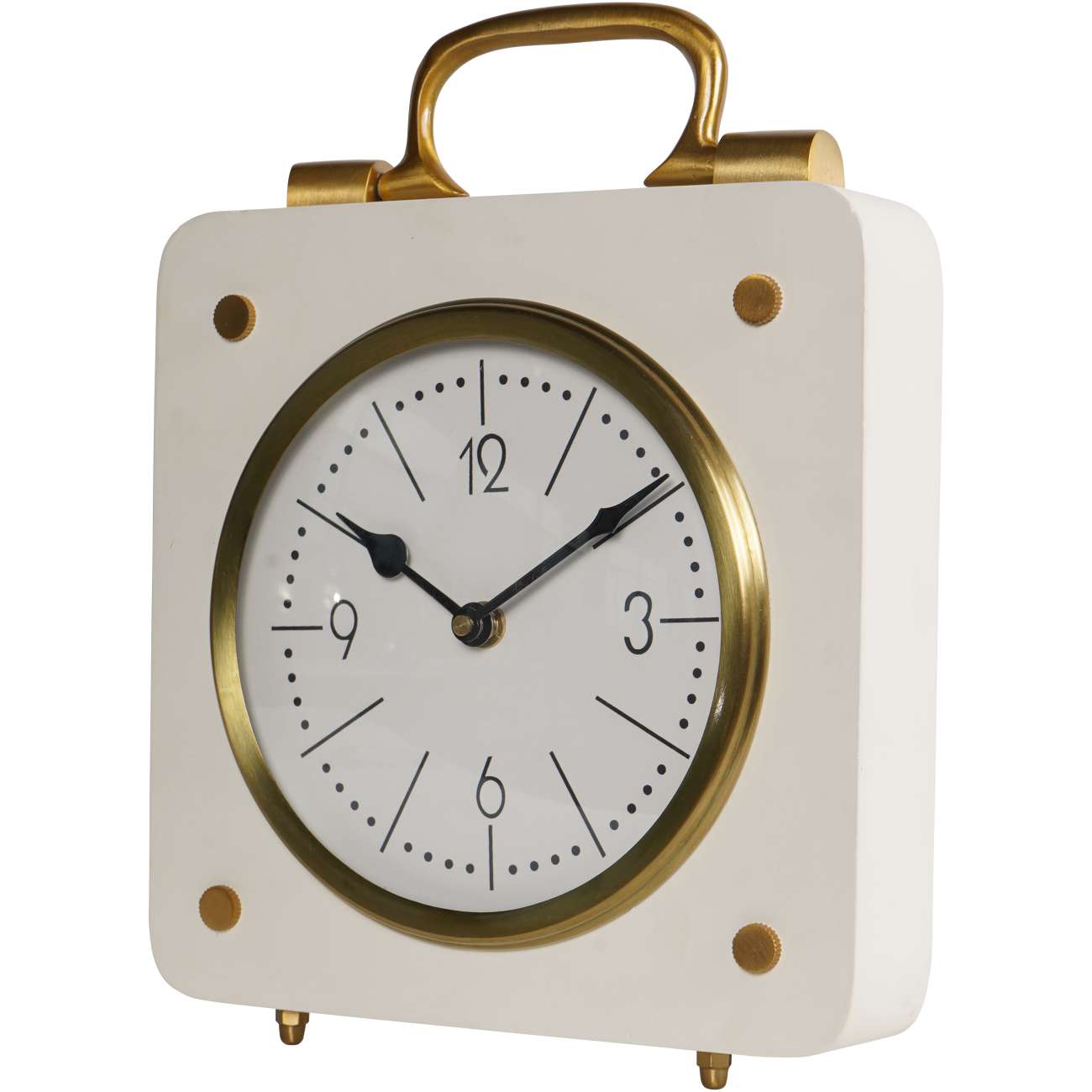 Kimberley Cream & Gold Mantel Clock